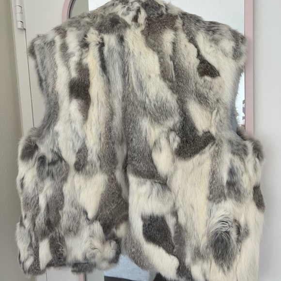 Real Fur Vest Size M - Picture 2 of 3